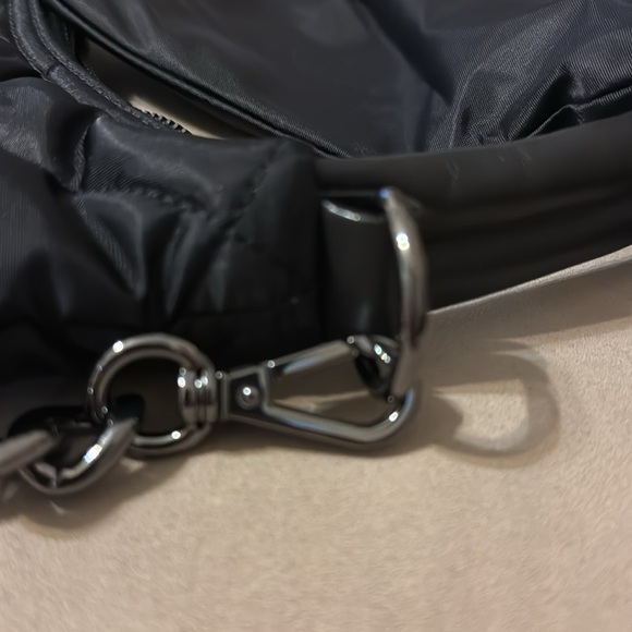 MZ Wallace Small Quilted Bowery Shoulder Bag-Black, EUC - Picture 10 of 12